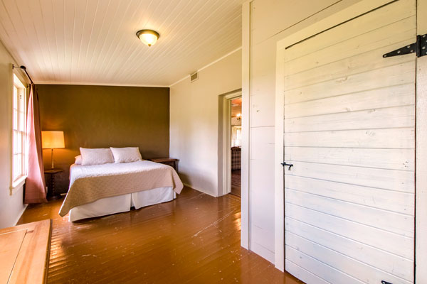 Master Bedroom in the Cottonwood Cabin, Rancho Madrono