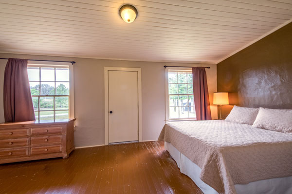 Master Bedroom at the Cottonwood Lodge, Rancho Madrono