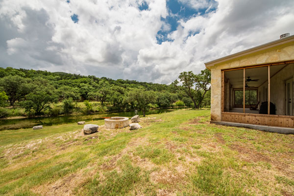 Creek Cabin with Campfire Pit along Creek, Rancho Madrono