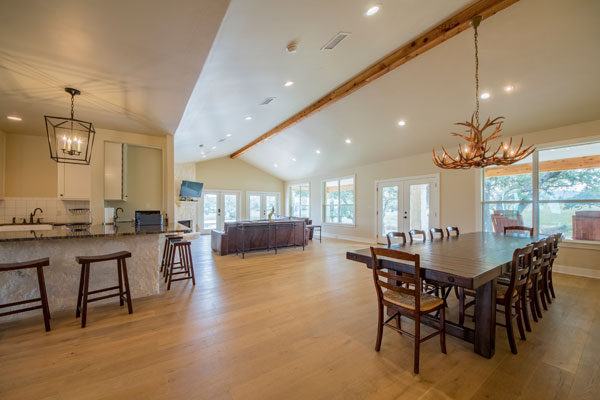 Main Lodge Spacious Dining Area, Rancho Madrono