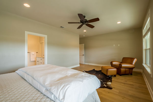 Master Bedroom at Main Lodge with Bath