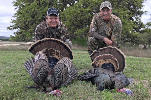 Corporate Turkey Hunts in Texas Hill Country at Rancho Madrono in Pipe Creek