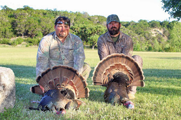 1st and 2nd turkey from spring 2020 hunt together