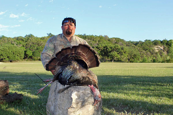 2nd bird of spring turkey hunt in Texas