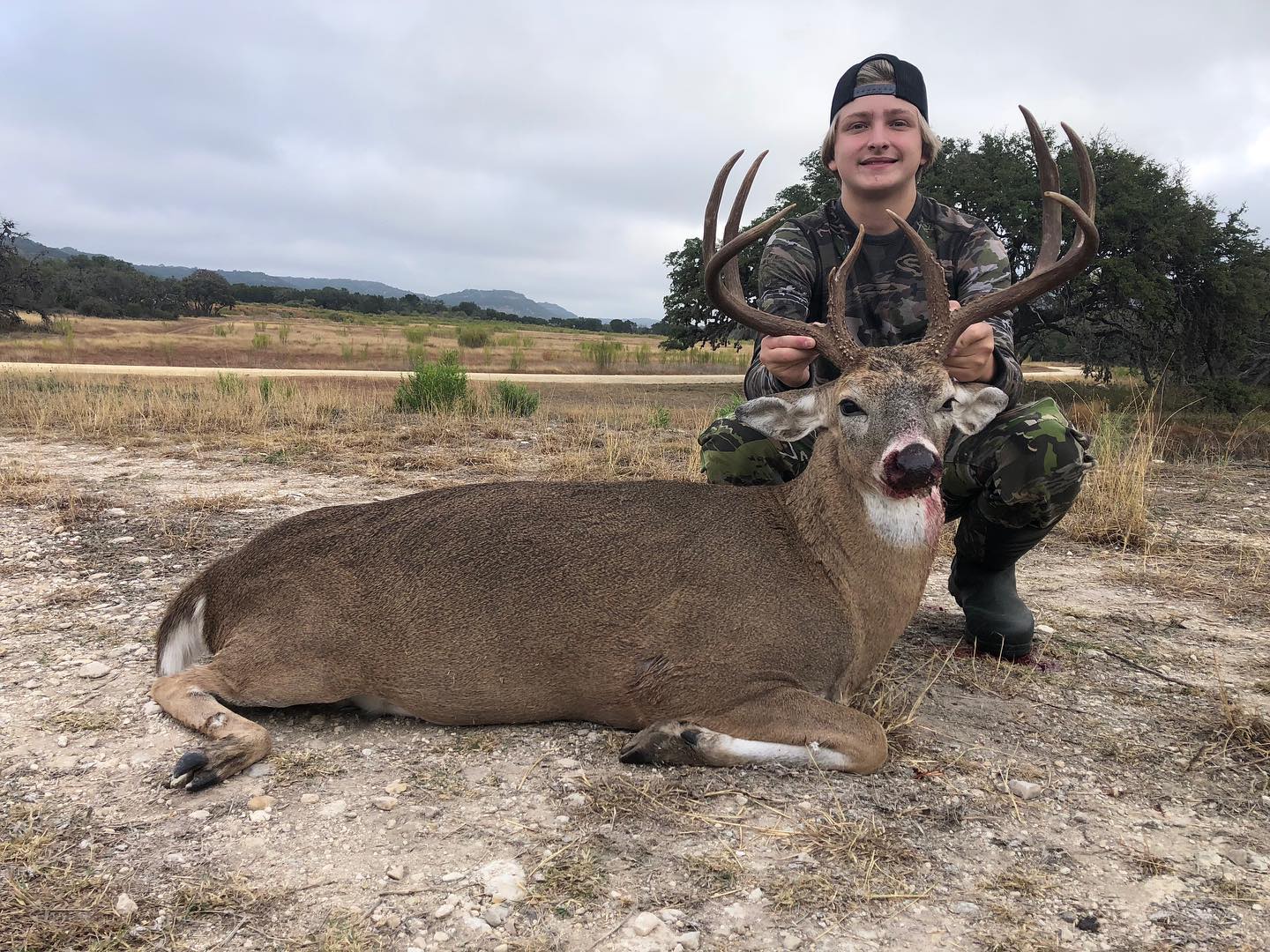 Wyatt H. with a beautiful 8pt that scored 133”