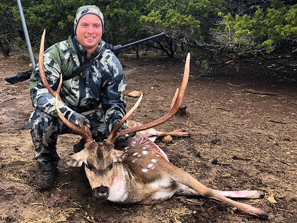Axis deer hunting trips in Texas Hill Country