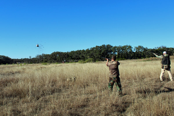 Pheasant Hunting at Rancho Madrono in the Texas Hill Country